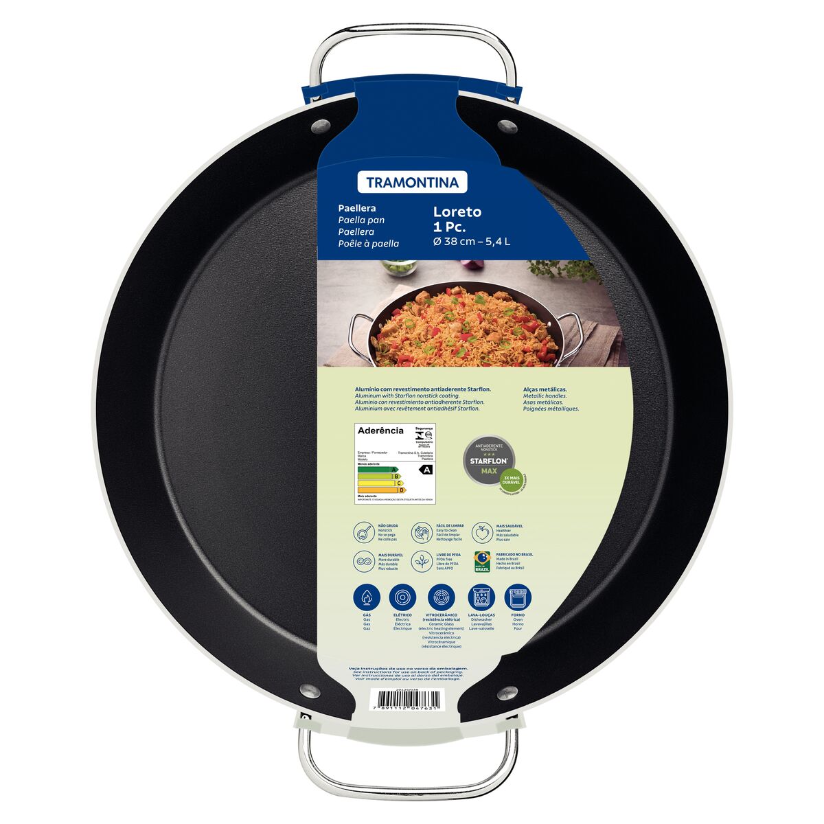 Pallera 38cm TRAMONTINA