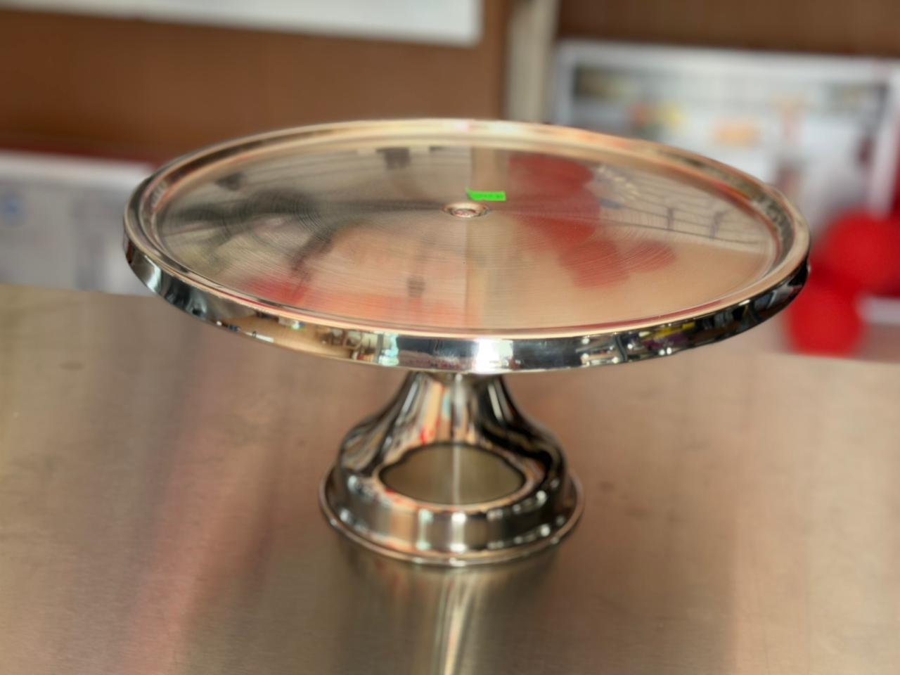 Base Pastelera 13” A.inox Alto