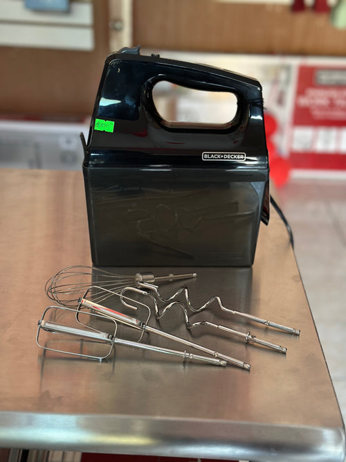 Batidora Manual 5 Vel Negra C/estuche