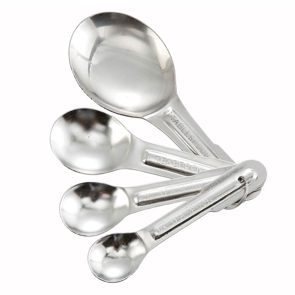 Juego de Cuchará Medidora A.inox 4 Piezas